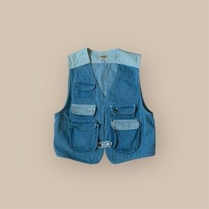 Vintage Northwest Blue Denim Vest